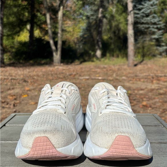 Brooks Ghost Max 2 Shoes Womens 7 Wide Coconut Milk Gray Zephyr Road Running - Picture 4 of 8